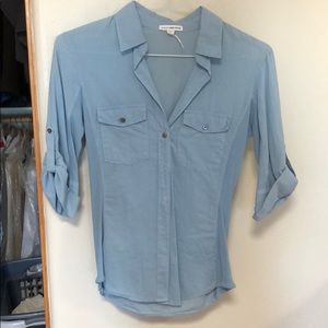 Baby Blue Blouse